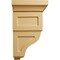 Ekena Millwork 5"W x 5 3/4"D x 10"H Medium Reyes Wood Corbel, Alder CORW05X05X10RYAL - alternate 2